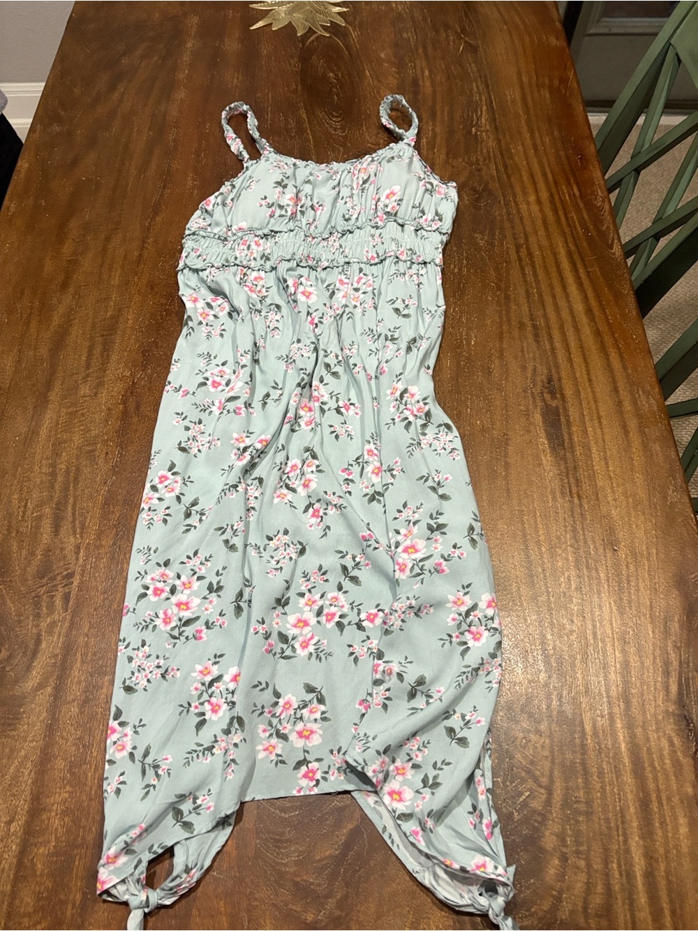 No Boundaries Floral Harem dress with Padded Cups XL